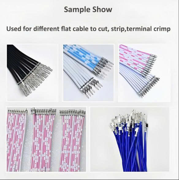 HS330 RC | Máy Dập Cos Cáp Dẹt Tự Động 2 Đầu